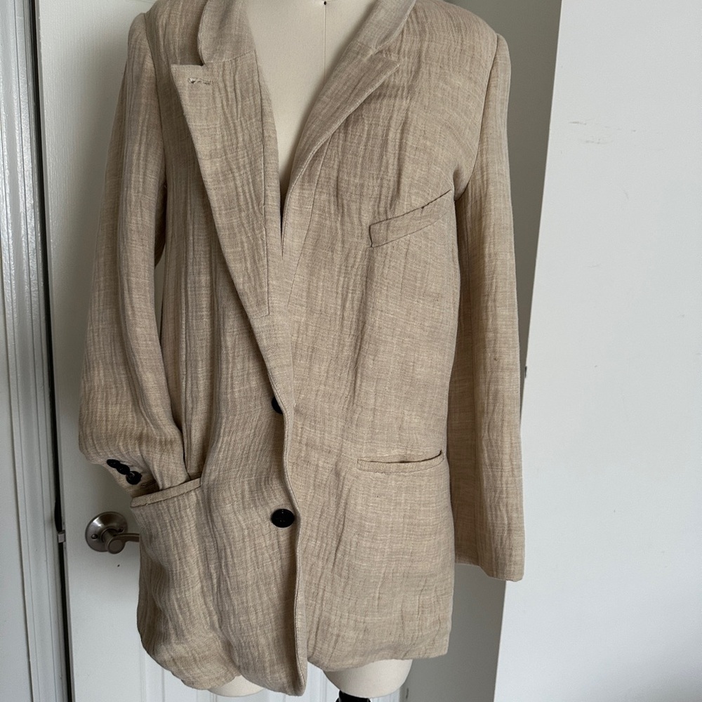Women's Tan Blazer